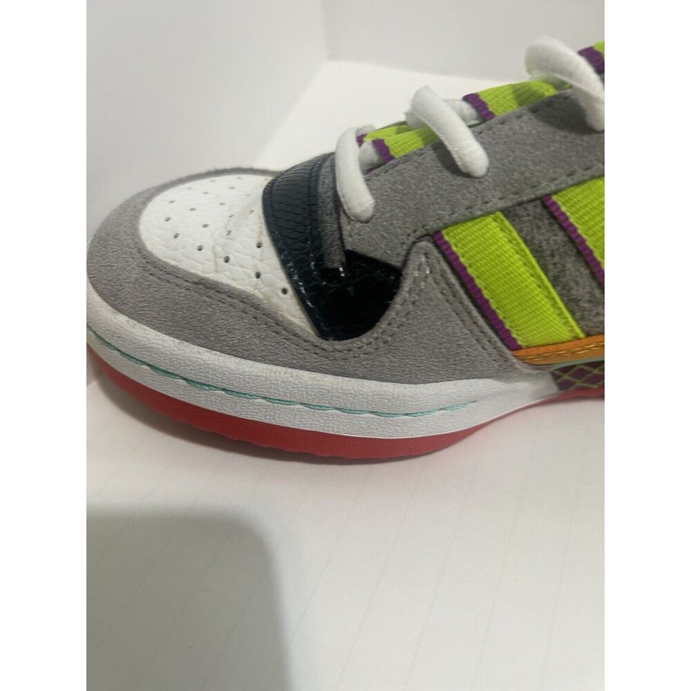 Size 7.5 -women’s adidas Forum Low x S.E.E.D. Multi 2021 Rare - Picture 13 of 16